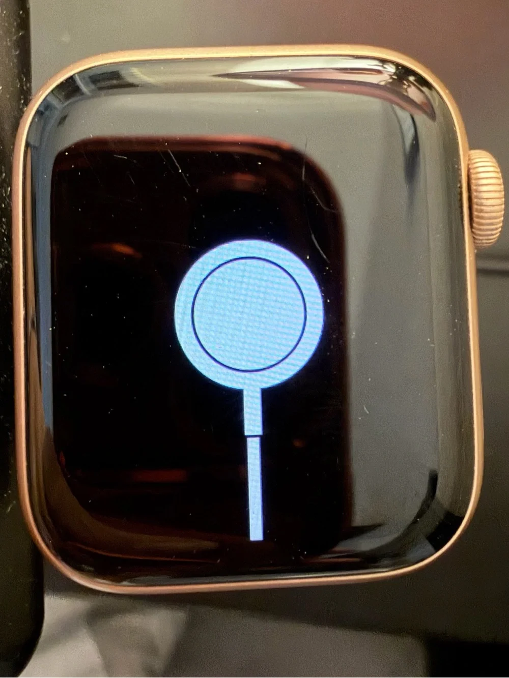Apple Watch with Pink Sport Band